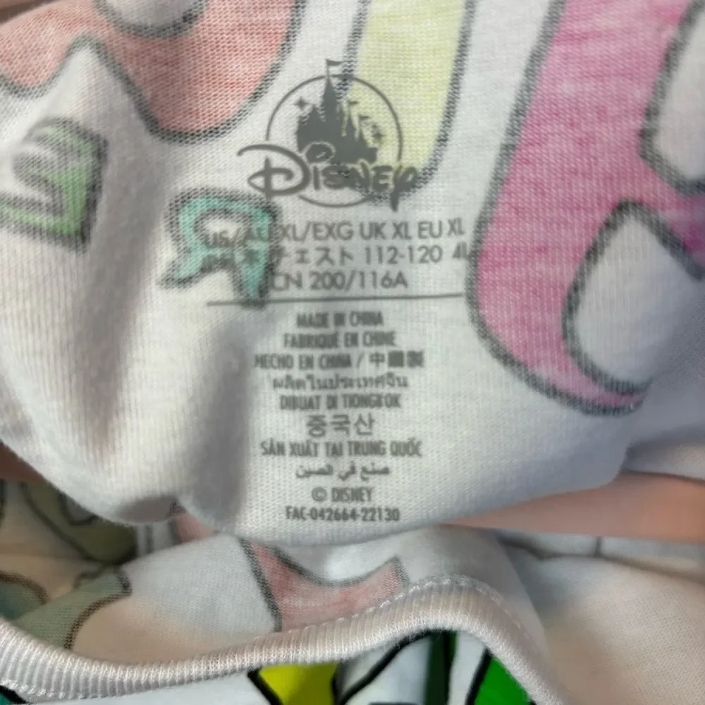 Disneyland Resort Logo Tank Top Multicolor Sleeveless Shirt NWT Size‎ XL